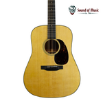 MARTIN Martin D-18 Satin Standard Series Acoustic Guitar W/Case - Satin Natural with Aging Toner