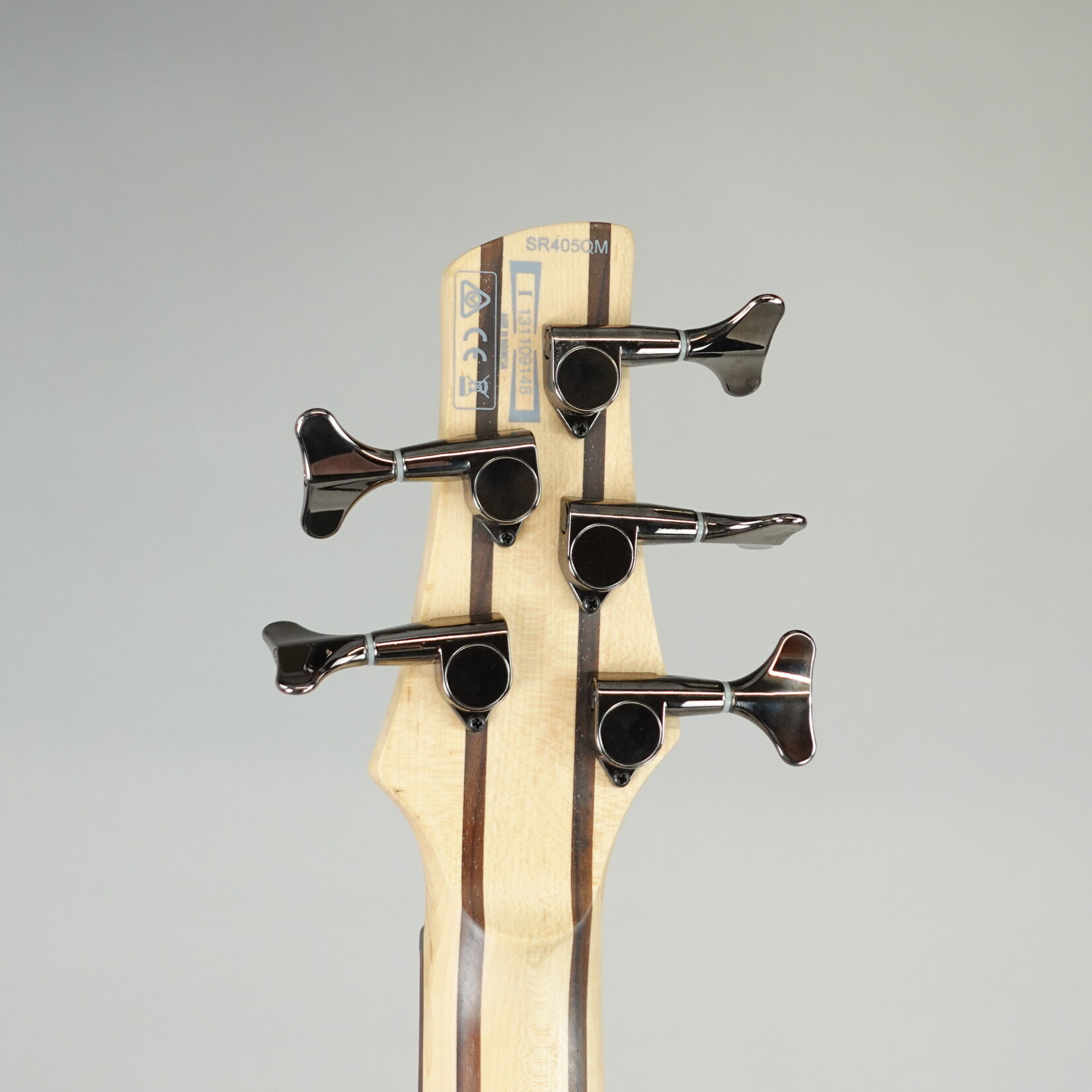 Ibanez SR405QM 5-String Electric Bass - Char Brown Burst (Used)