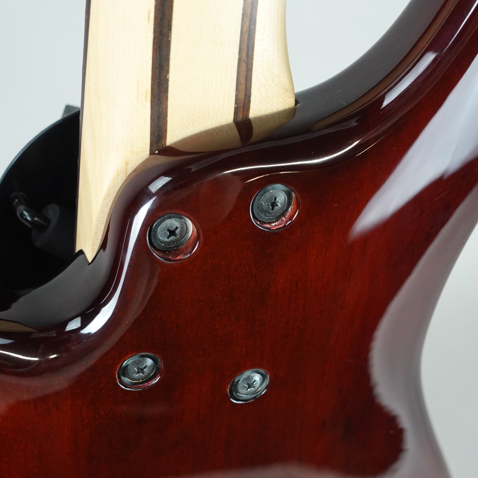 Ibanez SR405QM 5-String Electric Bass - Char Brown Burst (Used)