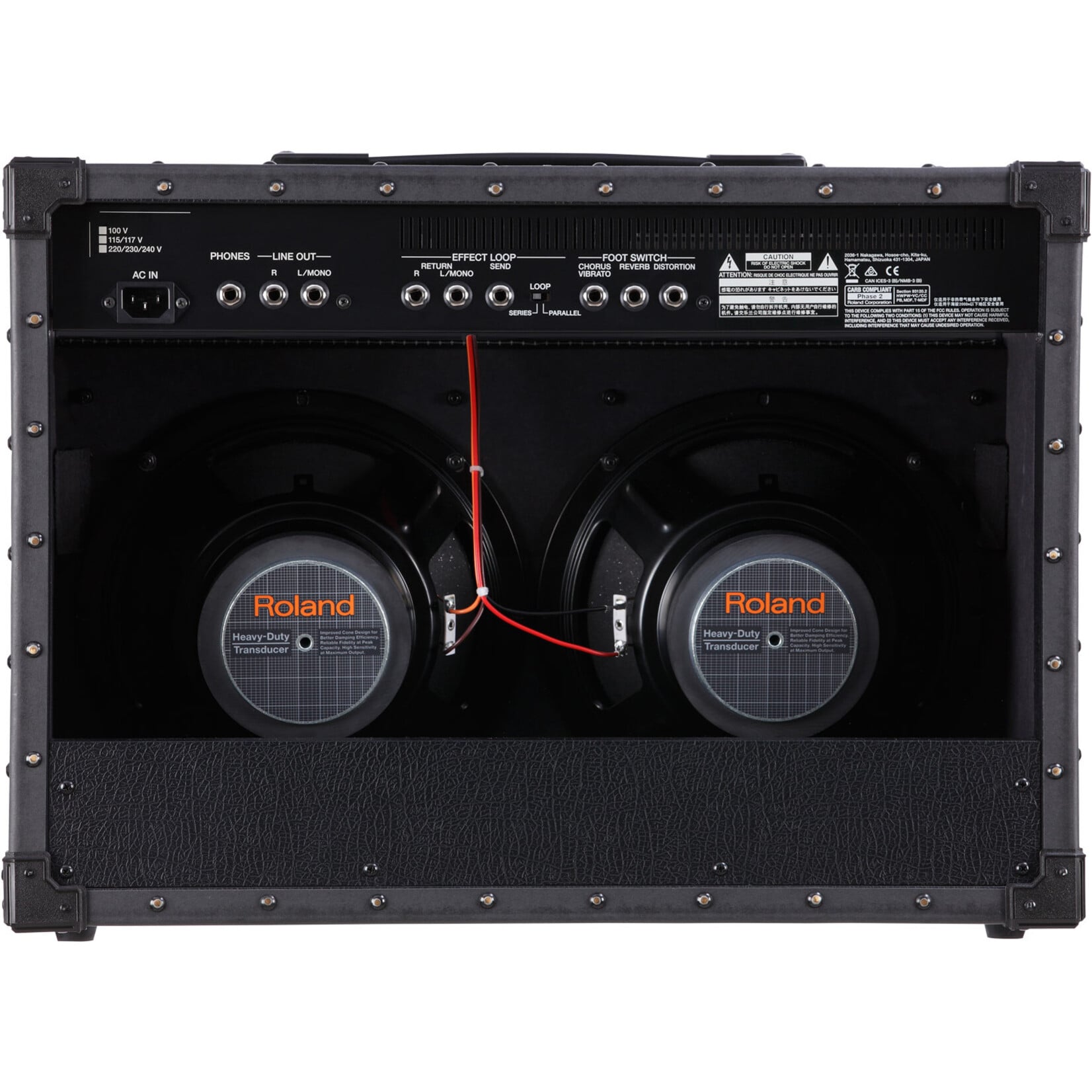 Roland JC-40 Jazz Chorus 40-Watt 2 x 10 Combo Amplifier - Black