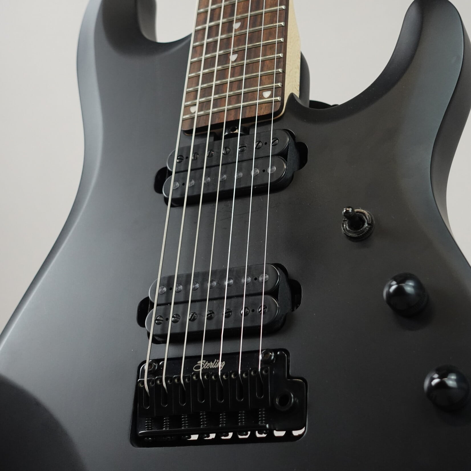 Sterling by Music Man JP70 John Petrucci 7-String Guitar - Black (Used)