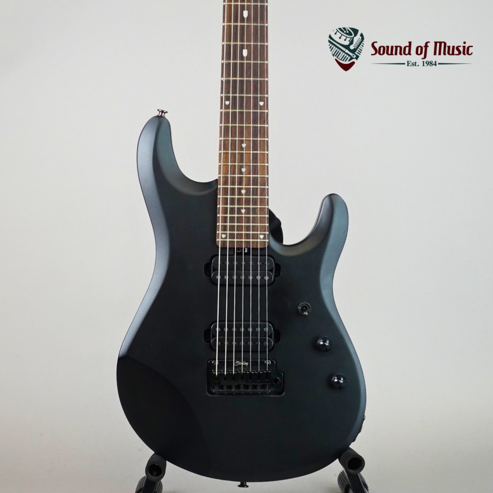 Sterling by Music Man JP70 John Petrucci 7-String Guitar - Black (Used)