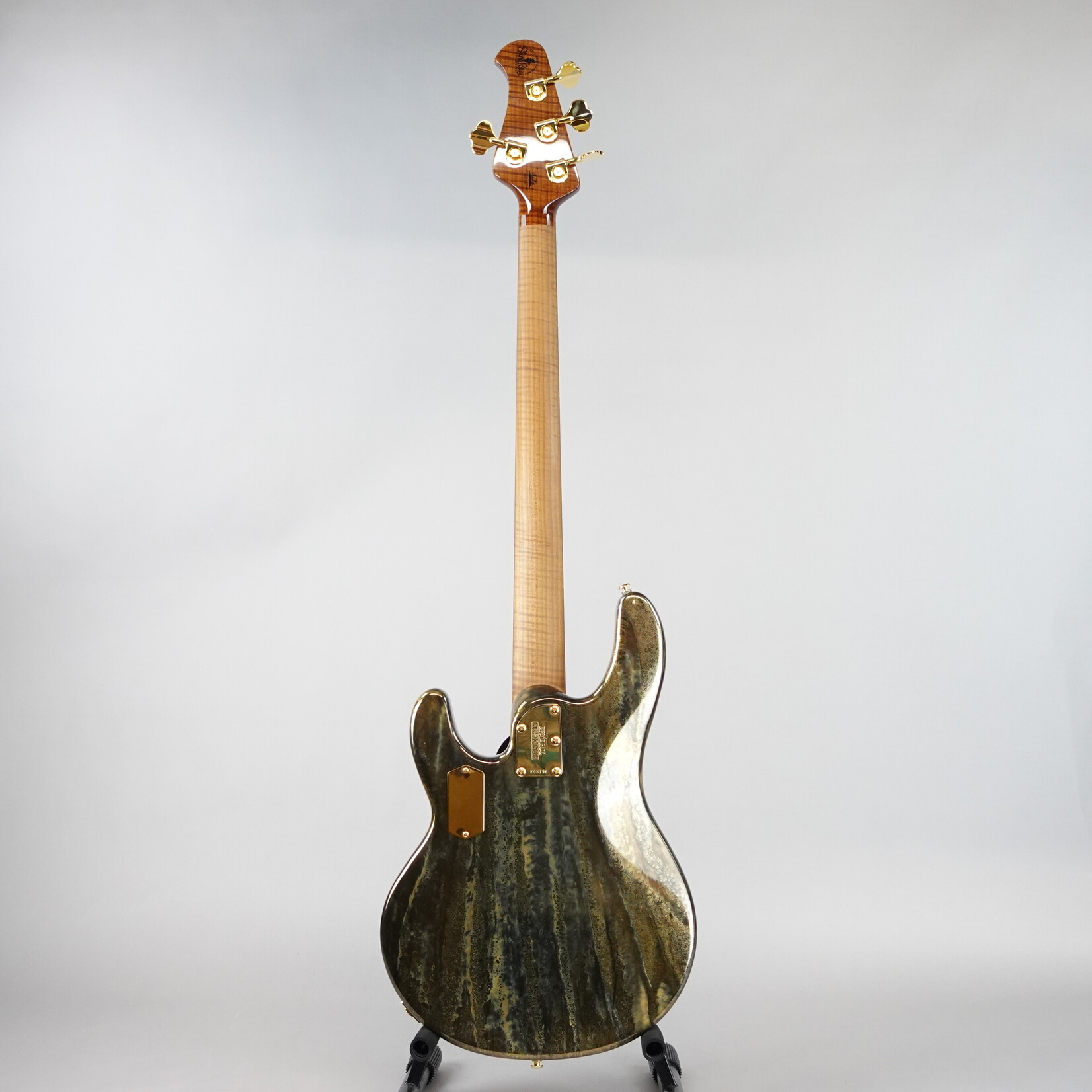 Ernie Ball Music Man 50th Anniversary StingRay Electric Bass Guitar W/Hardshell Case - Molten Gold
