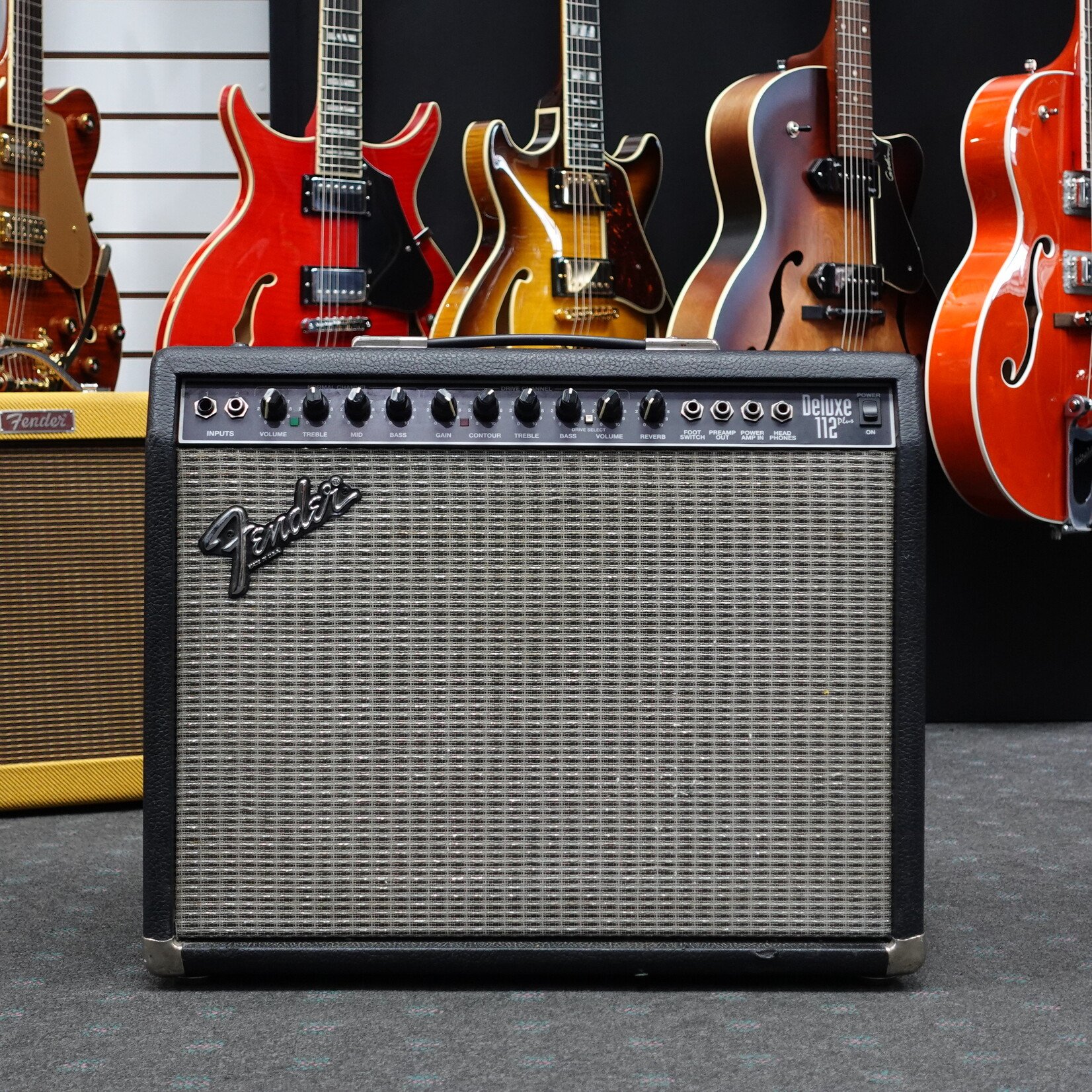 Fender Deluxe 112 Plus 2-Channel 90-Watt 1x12" Solid State Guitar Combo Amp (Used)