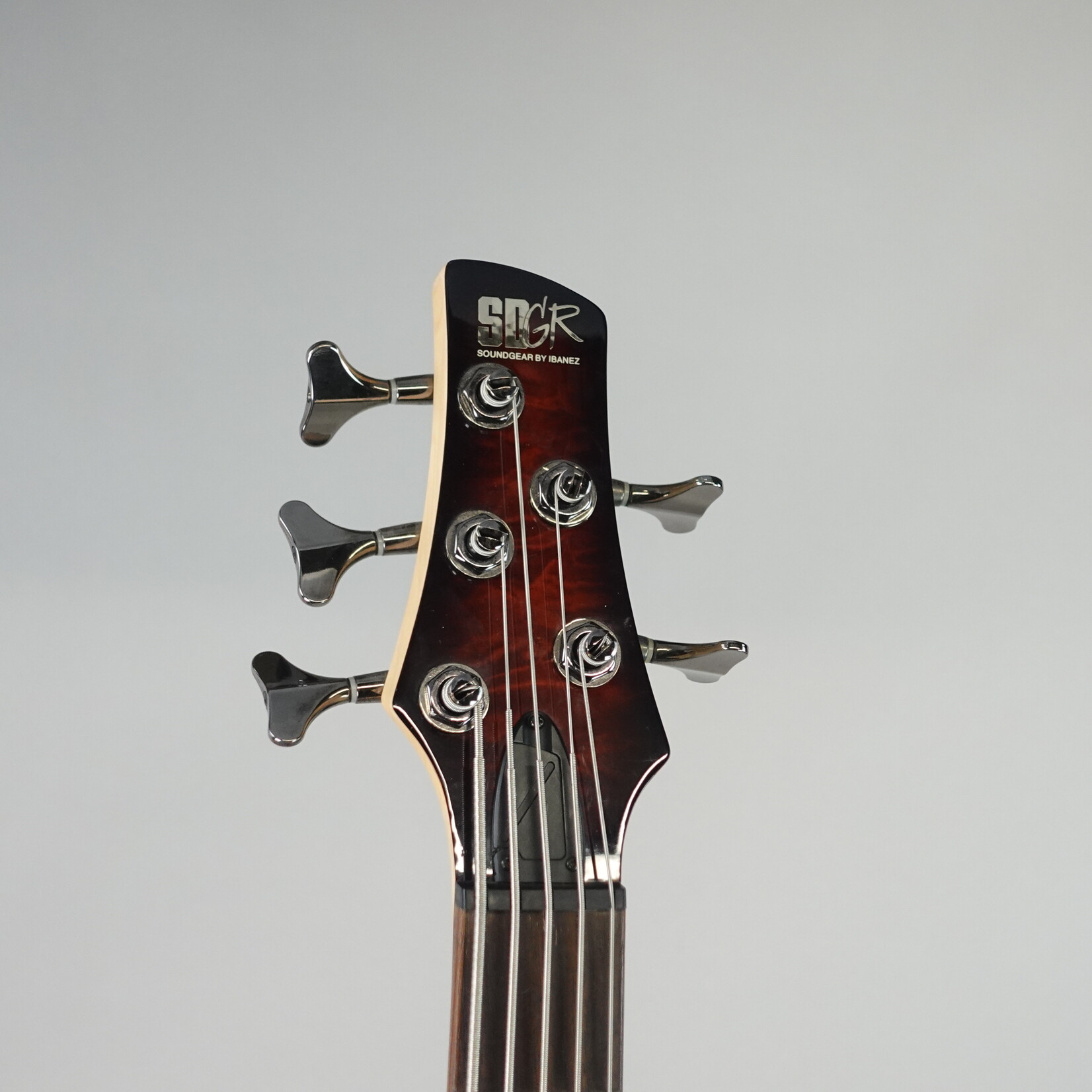 Ibanez SR405QM 5-String Electric Bass - Char Brown Burst (Used)