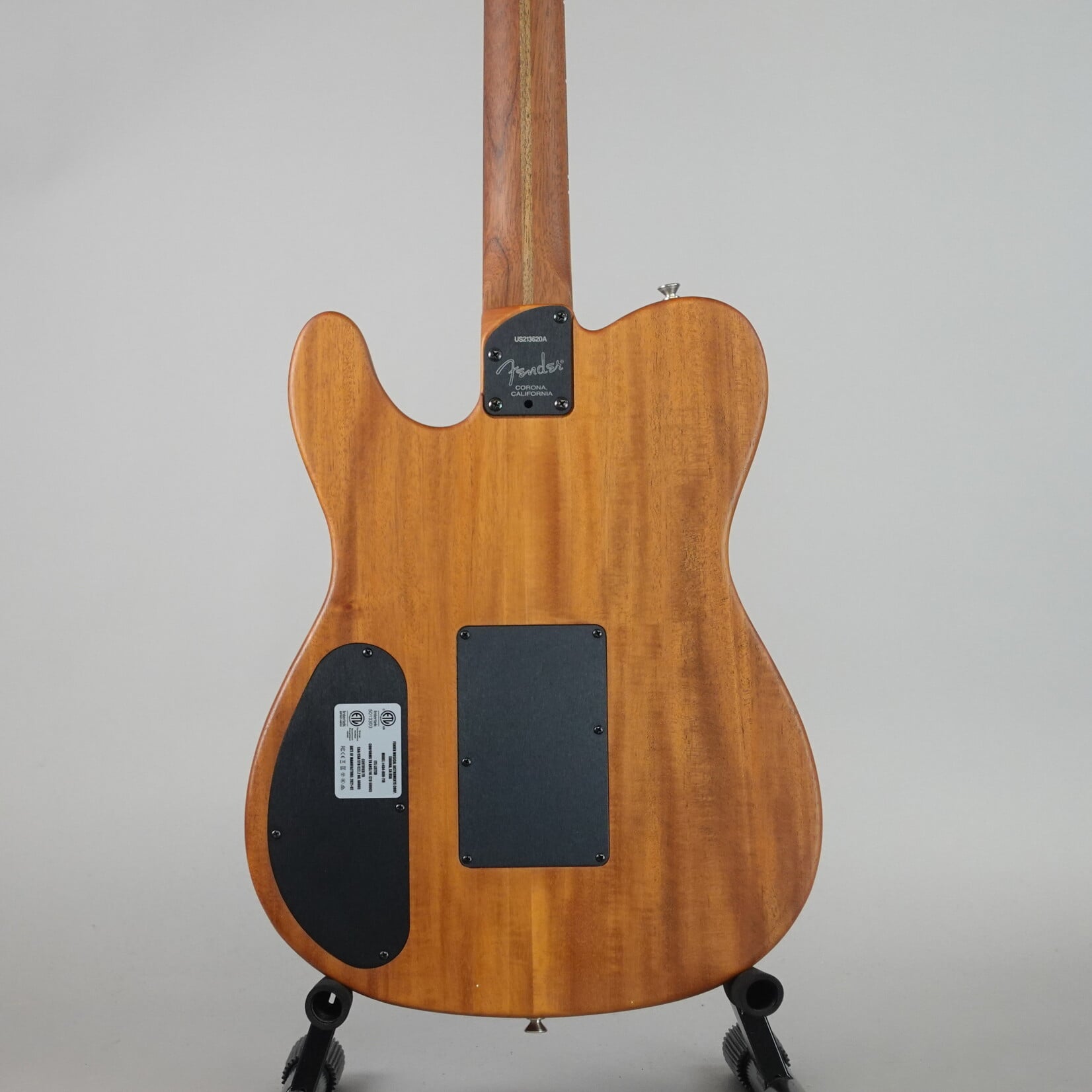 Fender American Acoustasonic Telecaster W/Gig Bag - Black (Used)