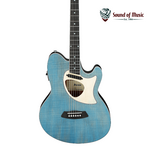 IBANEZ Ibanez Talman TCM50 Acoustic-Electric Guitar - Open Pore Blue Denim