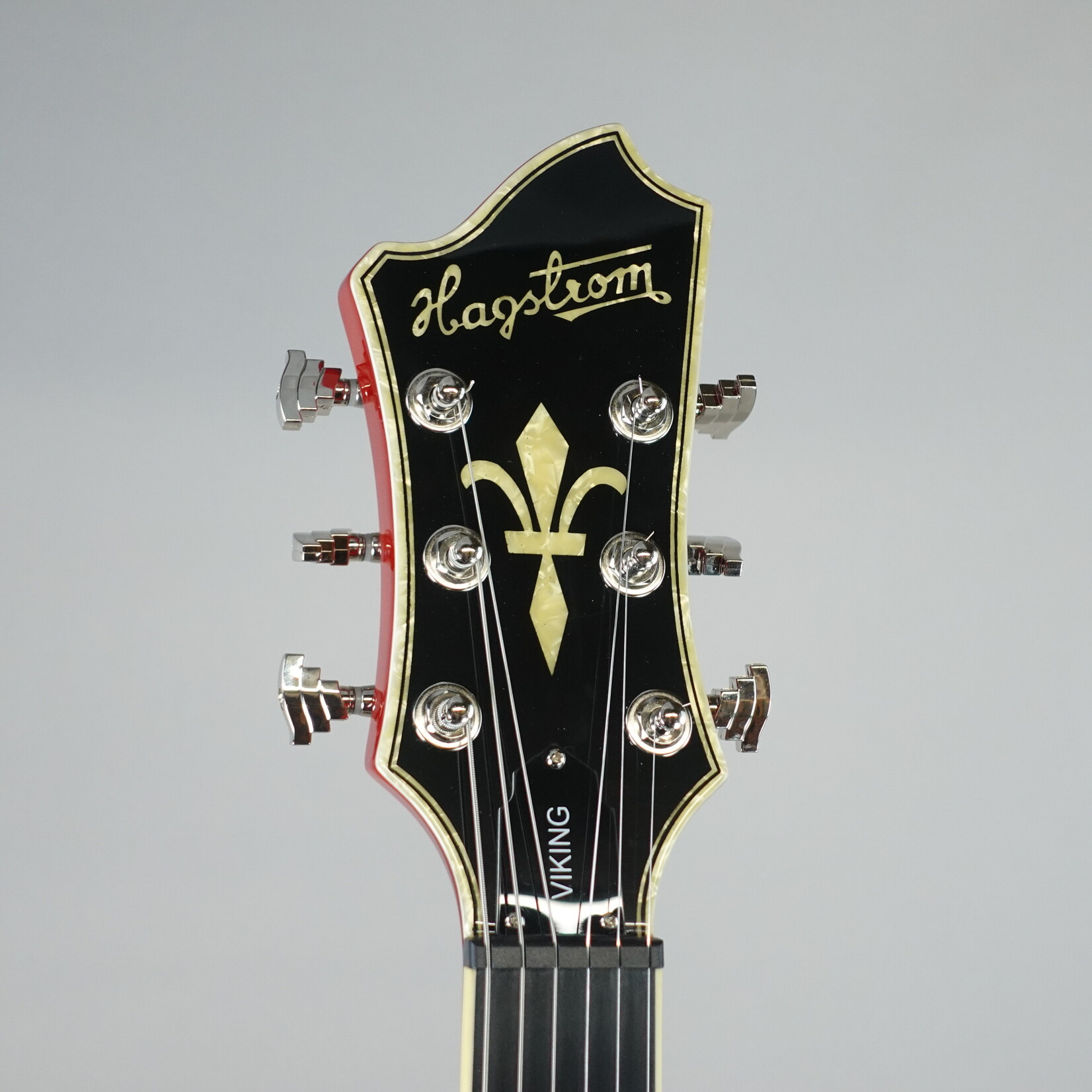 Hagstrom Viking Semi-Hollowbody Electric Guitar - Wild Cherry Transparent (Used)