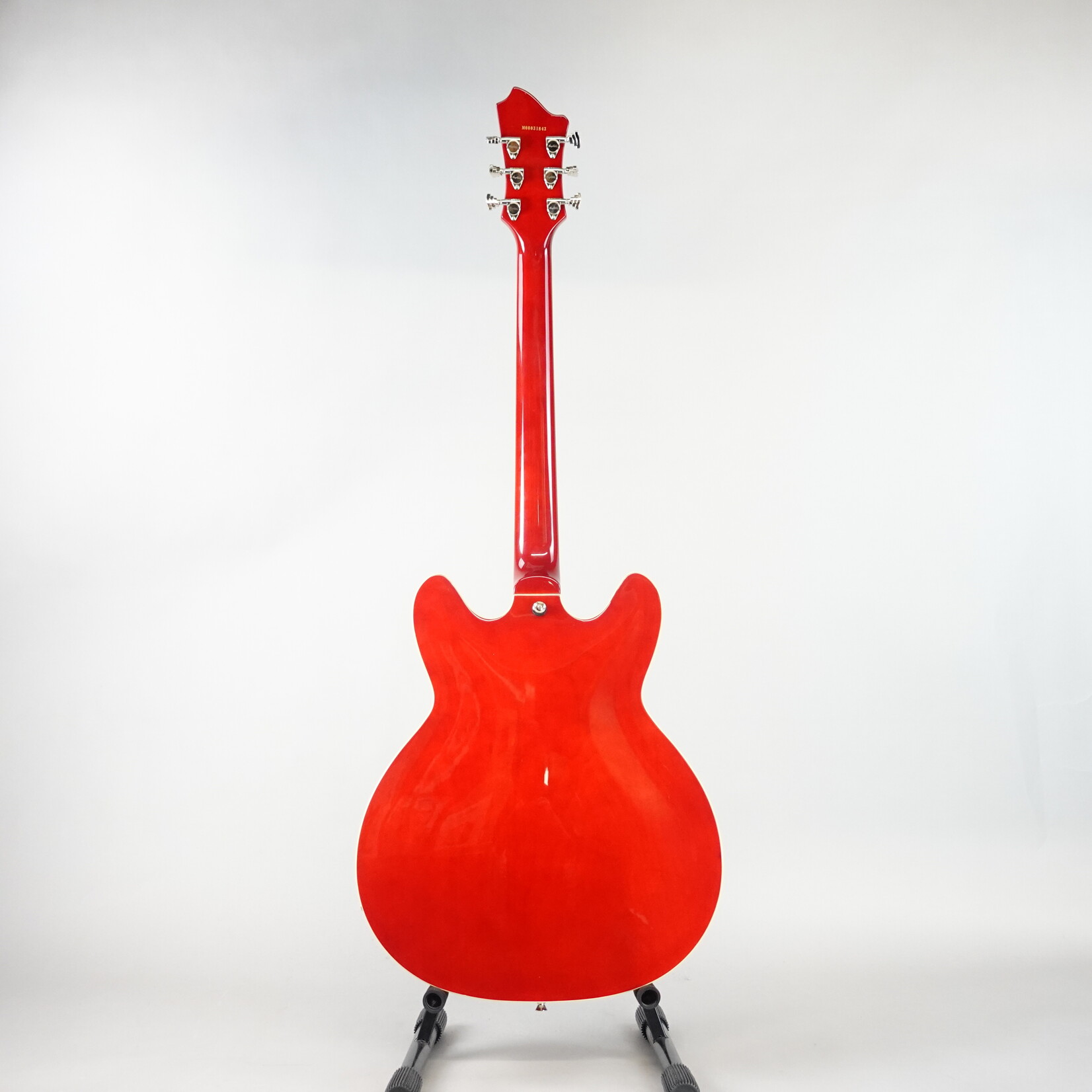 Hagstrom Viking Semi-Hollowbody Electric Guitar - Wild Cherry Transparent (Used)