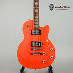 DeArmond M66 Solid Body Electric Guitar - Fiesta Red (Used)