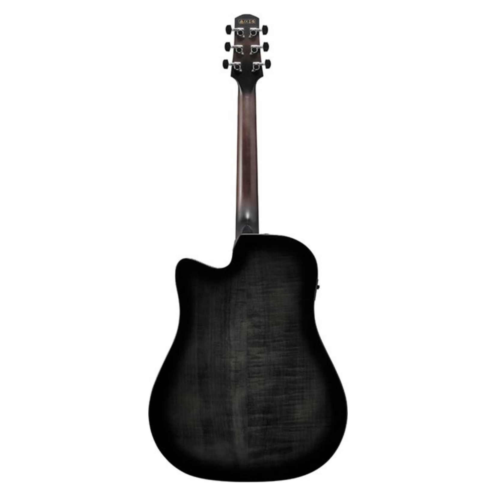 Ibanez AAD77CE Acoustic-Electric Guitar - Black Sunburst