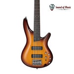 IBANEZ Ibanez Standard SR375E Fretless 5-String Bass Guitar - Brown Burst