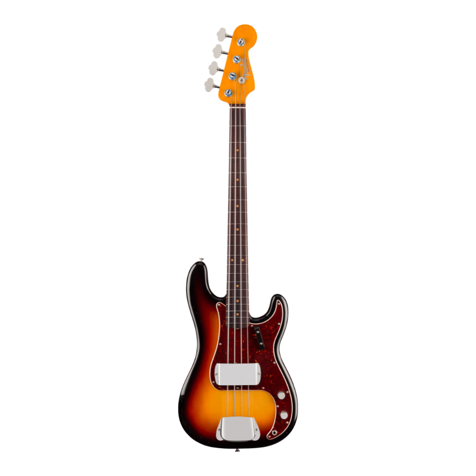 Fender James Jamerson 1962 Precision Bass, Rosewood Fingerboard W/Case - 3-Tone Sunburst