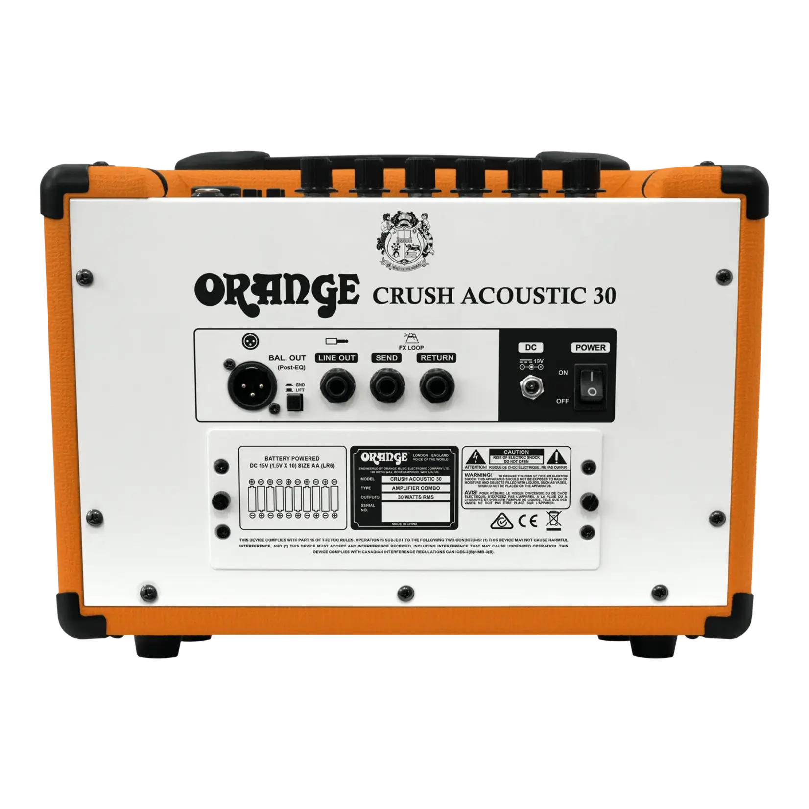 Orange Crush Acoustic 30 30-watt 1x8" Acoustic Combo Amp - Orange