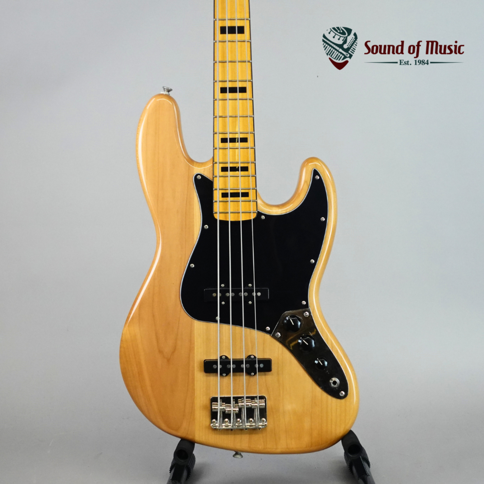 Squier Classic Vibe '70s Jazz Bass Maple Fingerboard - Natural (Used)
