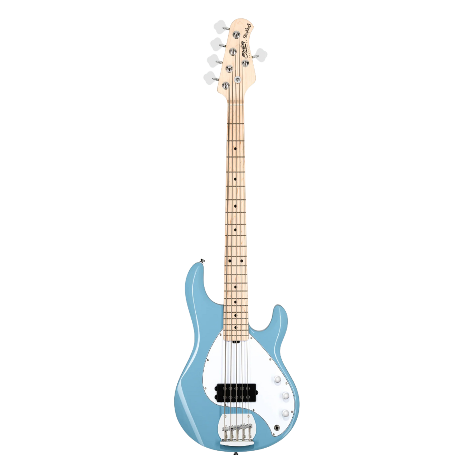 Sterling By Music Man StingRay RAY5 Bass Guitar - Chopper Blue