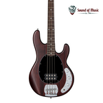 Music Man Sterling By Music Man StingRay RAY4 Bass Guitar - Walnut Satin