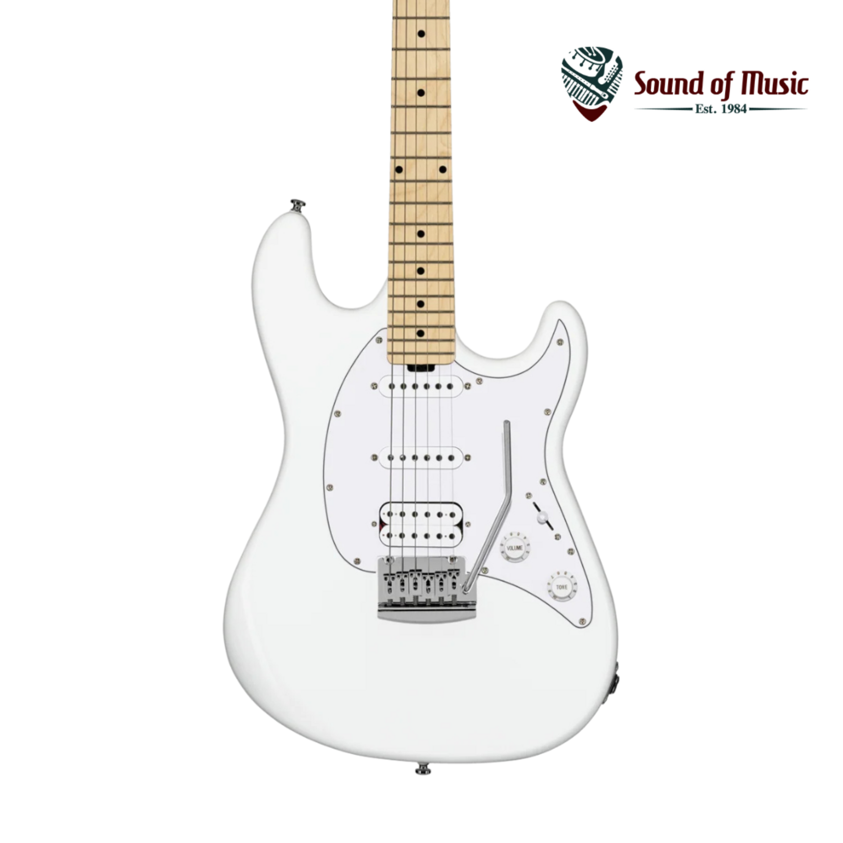 Sterling By Music Man Intro Series Cutlass Electric Guitar - Canvas White