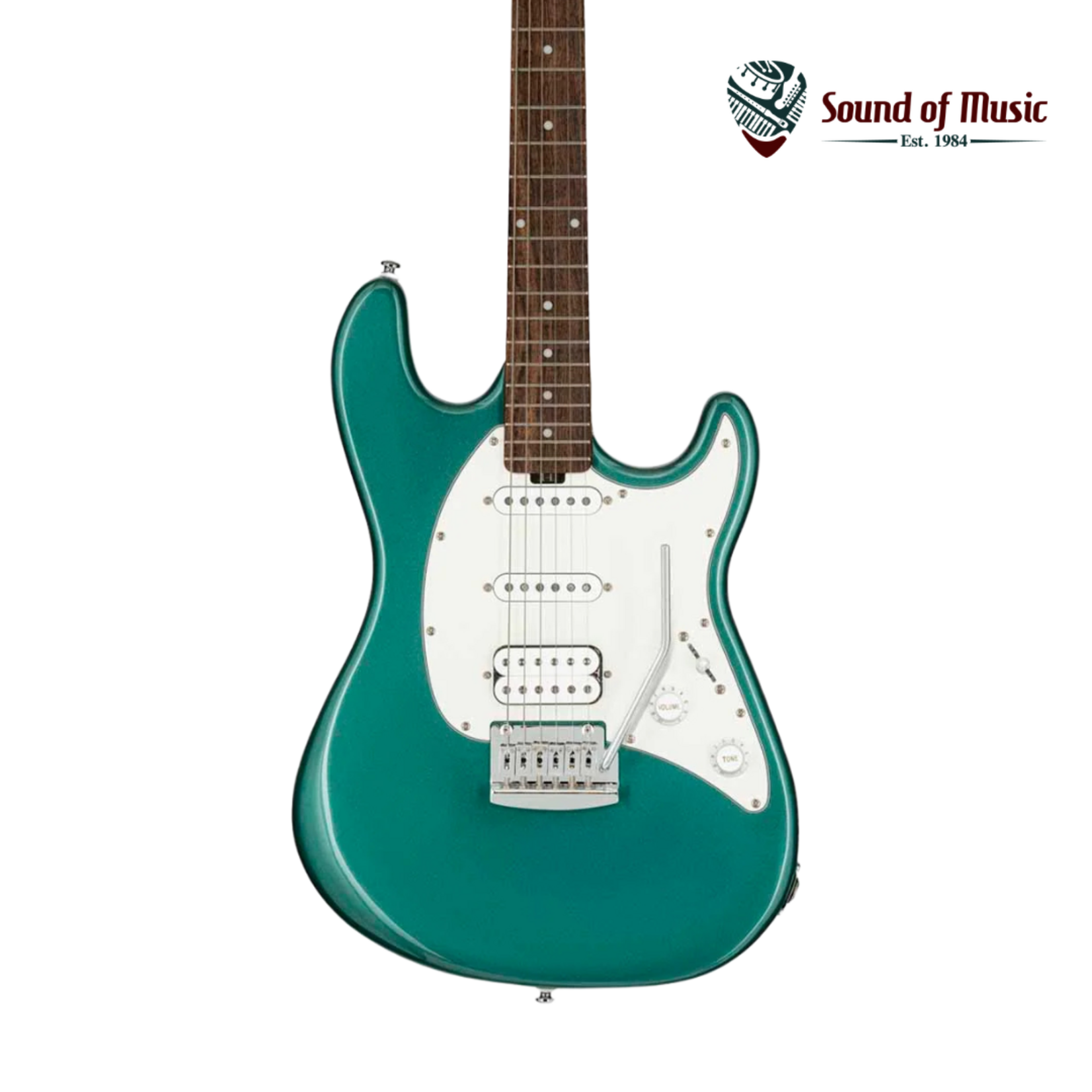 Sterling By Music Man Sub Cutlass HSS Electric Guitar - Sherwood Green