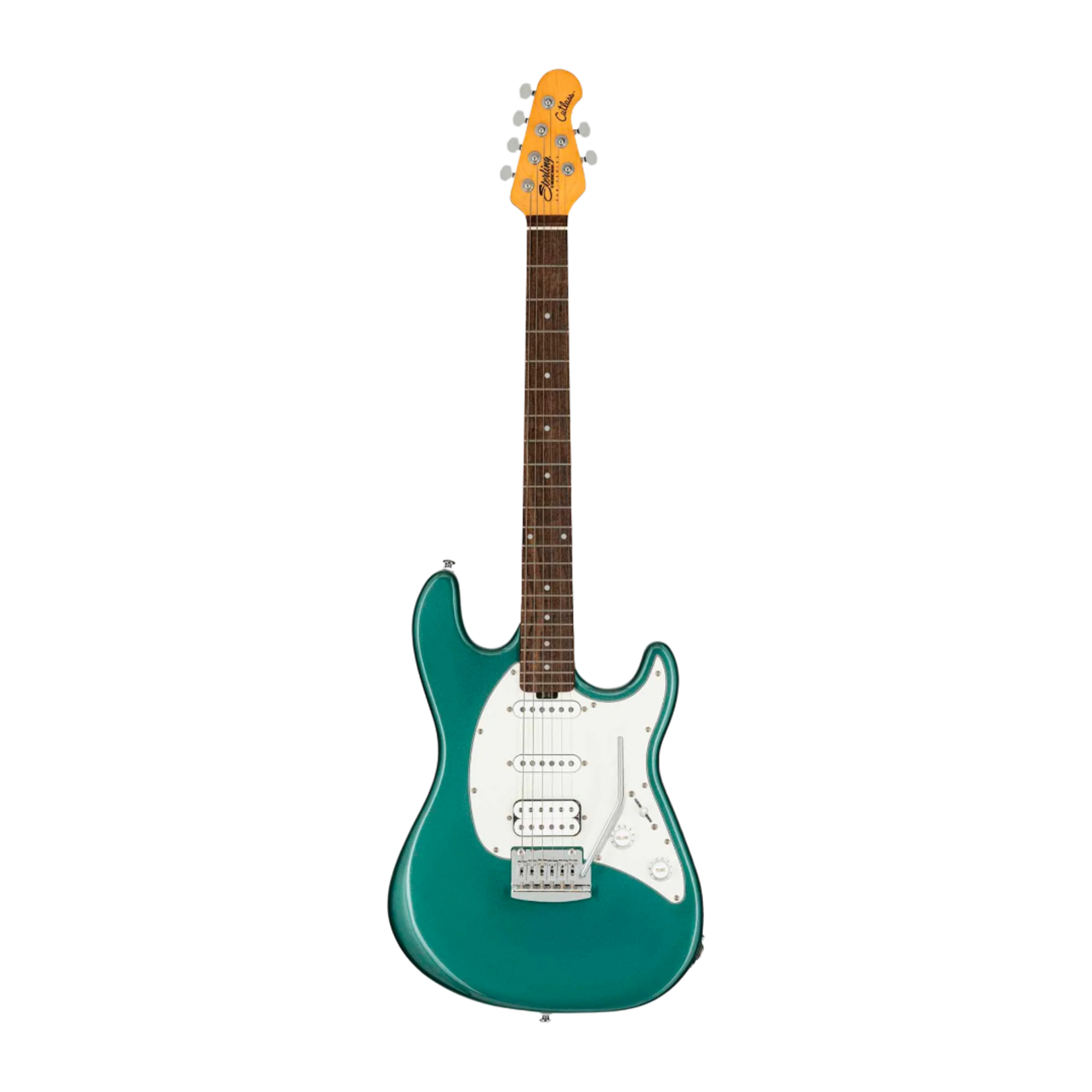Sterling By Music Man Sub Cutlass HSS Electric Guitar - Sherwood Green