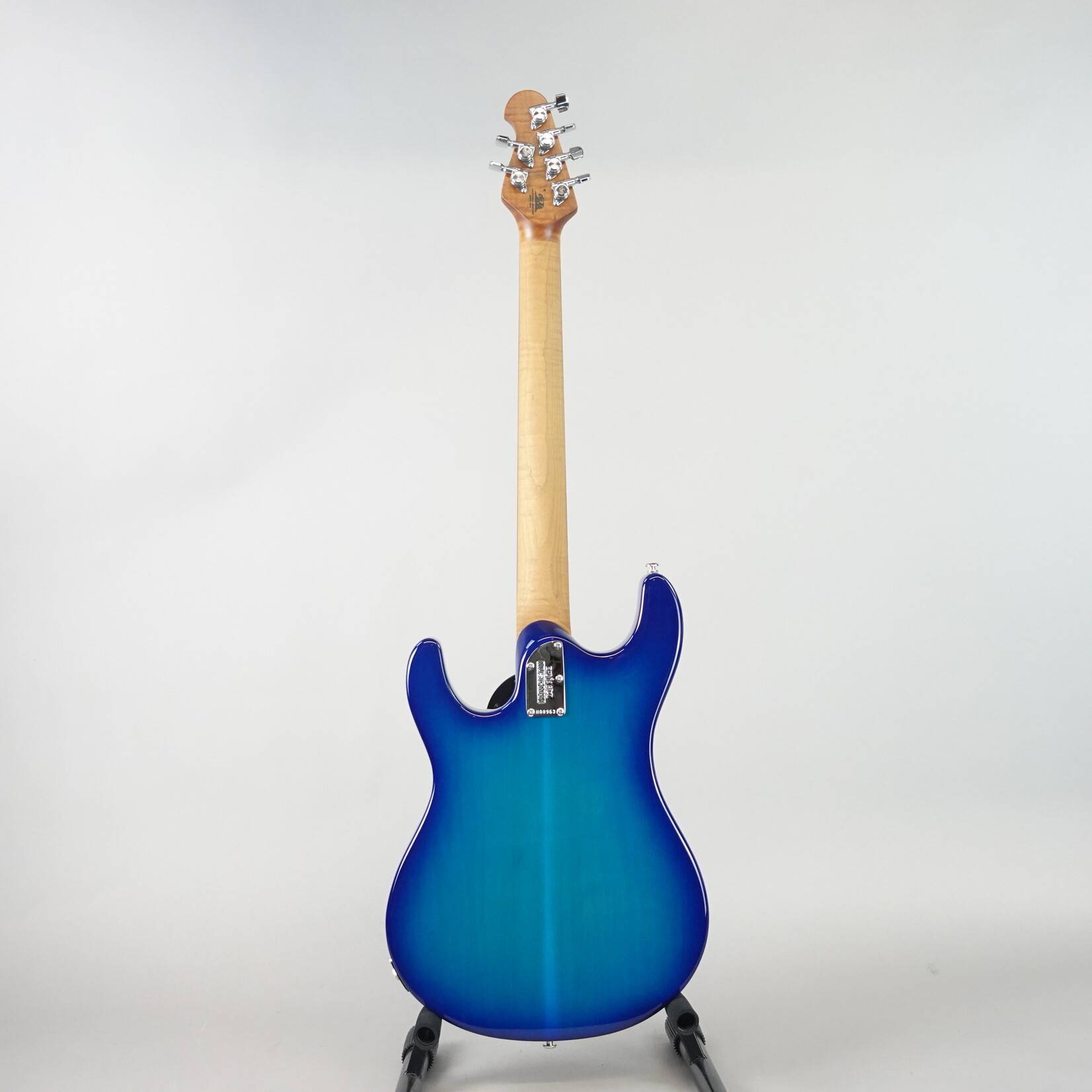 Ernie Ball Music Man Steve Morse Signature Electric Guitar - Morse Blue Burst