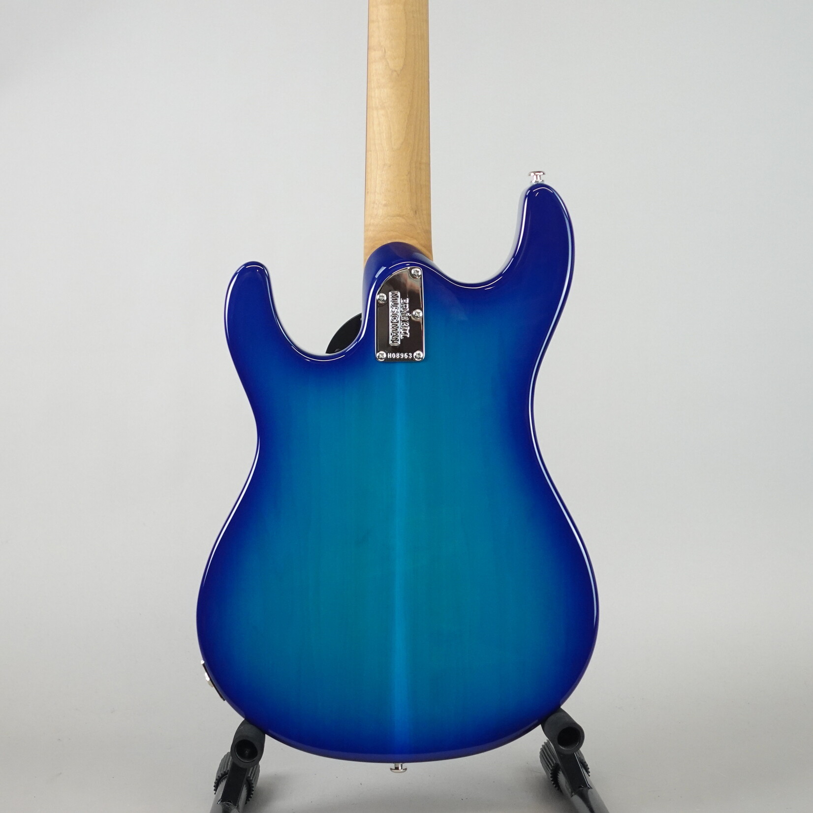 Ernie Ball Music Man Steve Morse Signature Electric Guitar - Morse Blue Burst