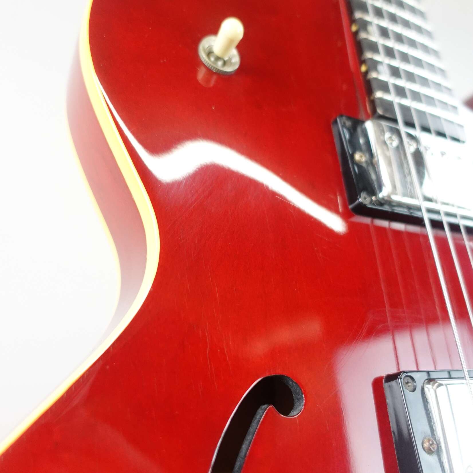 Gibson 1990 Chet Atkins Tennessean Semi-Hollowbody Guitar W/Case - Wine Red