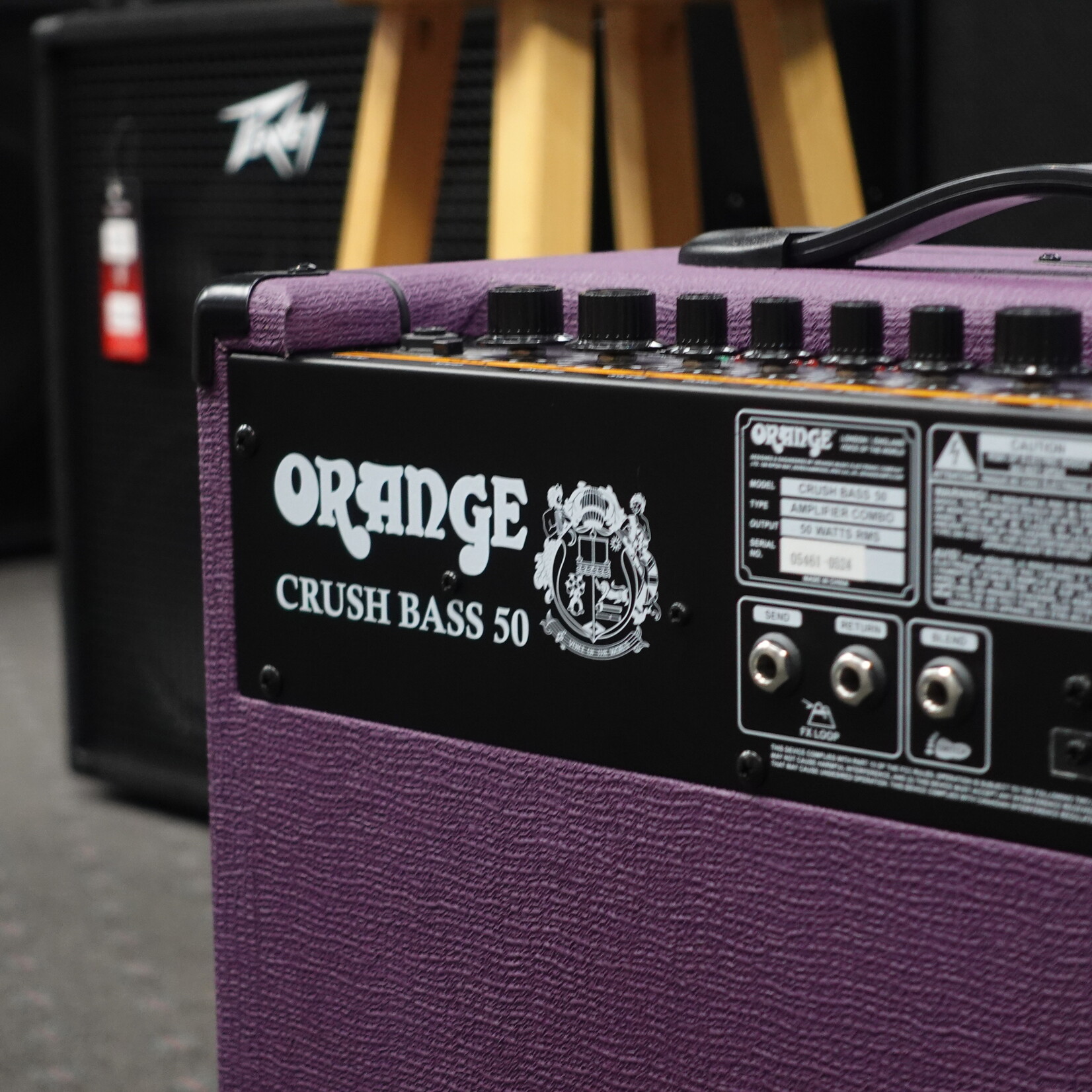 Orange Crush Bass 50 Glenn Hughes Limited Edition 1x12 50-Watt Combo Bass Amp - Purple (Used)