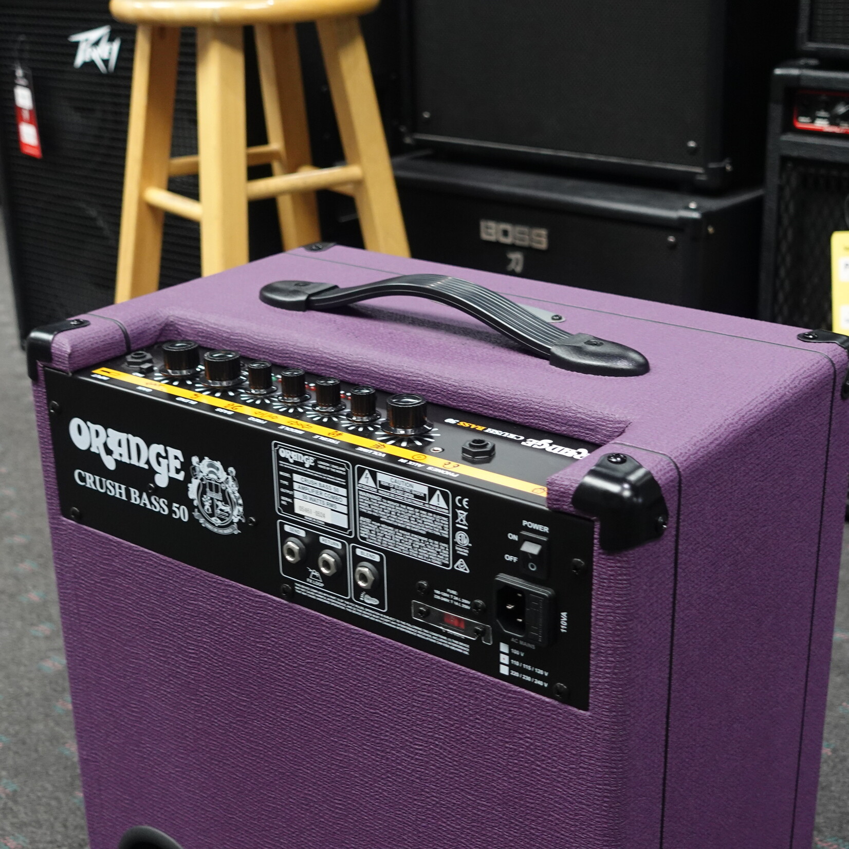 Orange Crush Bass 50 Glenn Hughes Limited Edition 1x12 50-Watt Combo Bass Amp - Purple (Used)