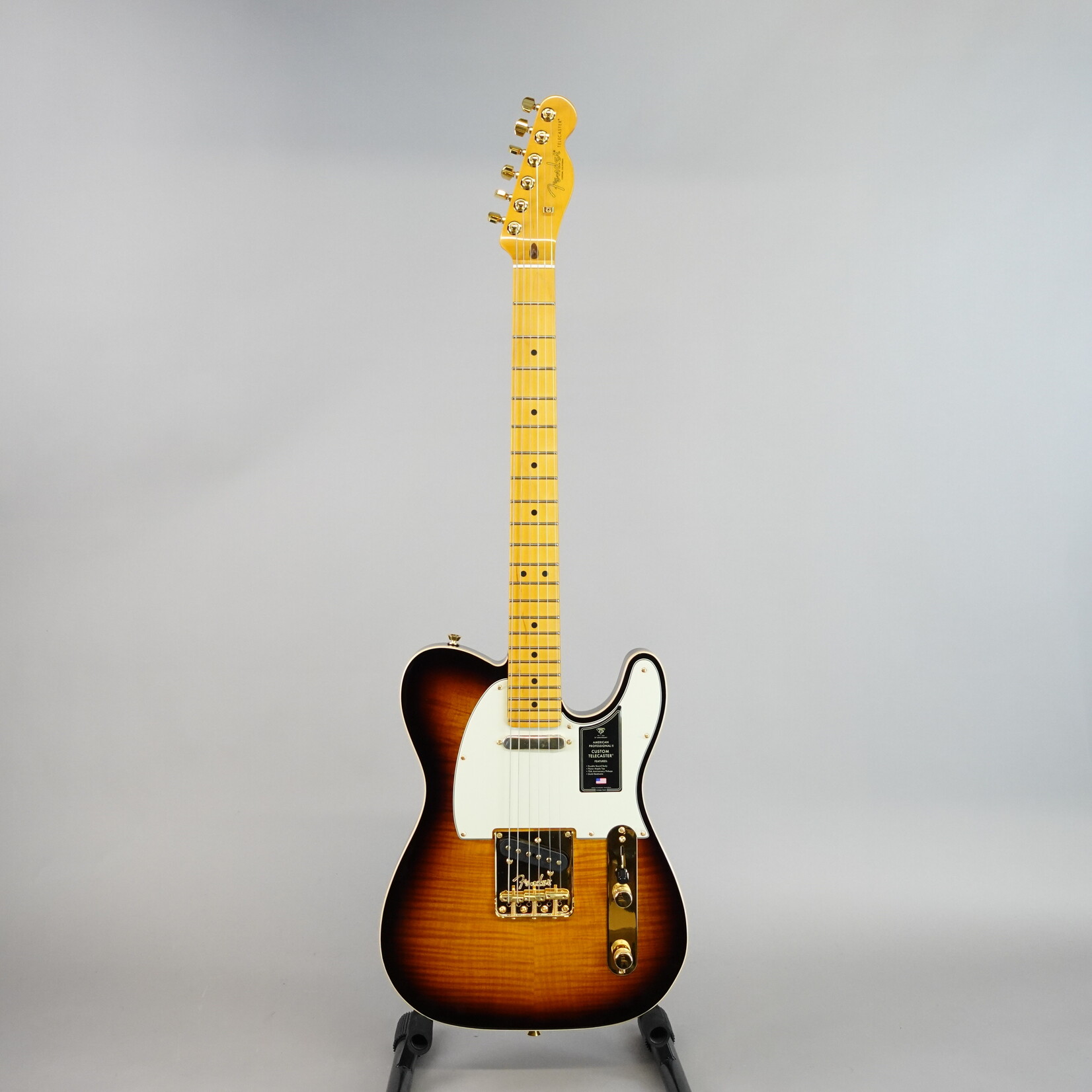 Fender 75th Anniversary American Professional Custom Telecaster, Maple Fingerboard W/Case - 2-Color Sunburst