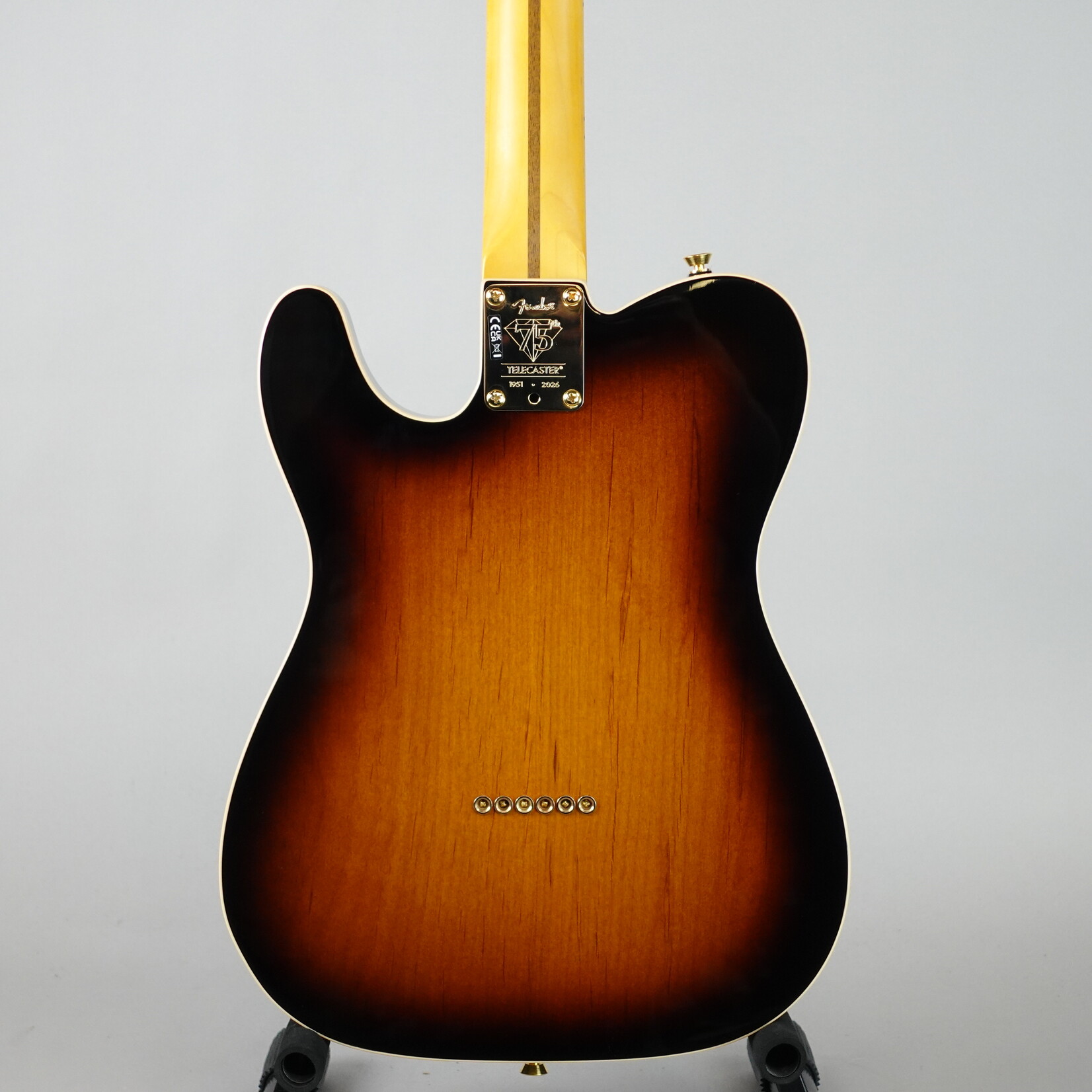 Fender 75th Anniversary American Professional Custom Telecaster, Maple Fingerboard W/Case - 2-Color Sunburst