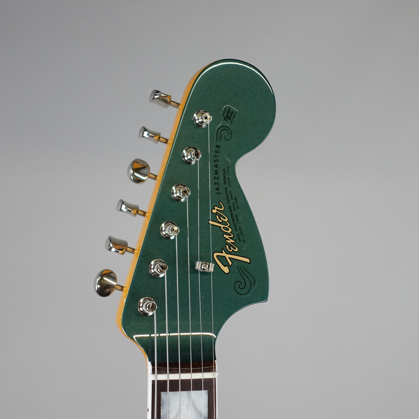 Fender American Vintage II 1966 Jazzmaster, Rosewood Fingerboard W/Case - Sherwood Green Metallic