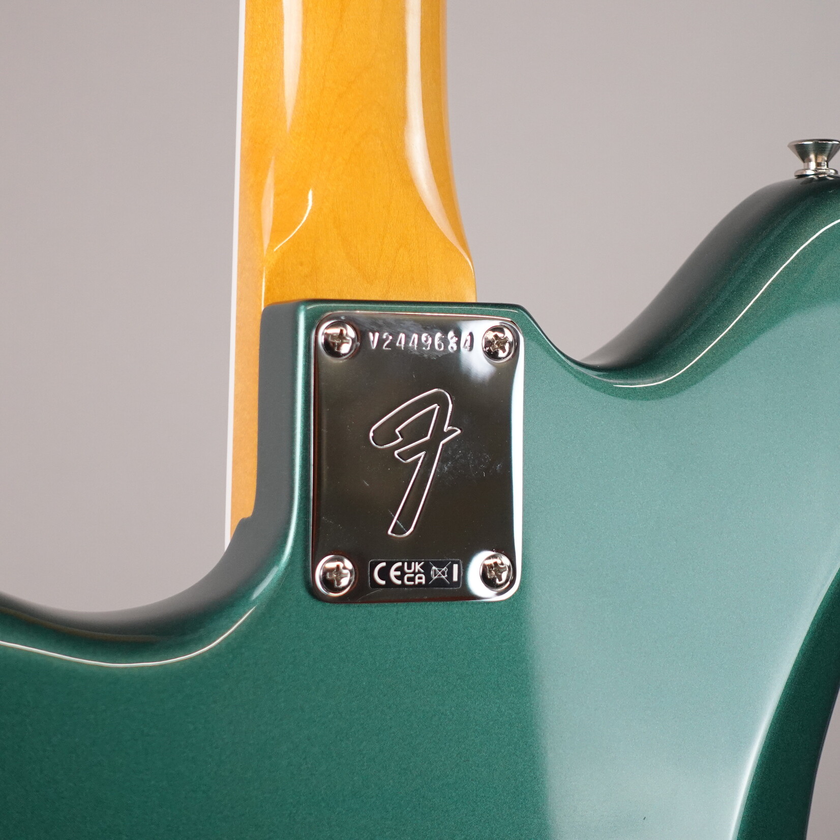 Fender American Vintage II 1966 Jazzmaster, Rosewood Fingerboard W/Case - Sherwood Green Metallic