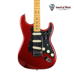 FENDER Fender American Ultra II Stratocaster SSS Electric Guitar, Maple Fingerboard W/Case - Sinister Red