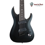Schecter Schecter C-7 SLS Evil Twin Electric Guitar - Satin Black