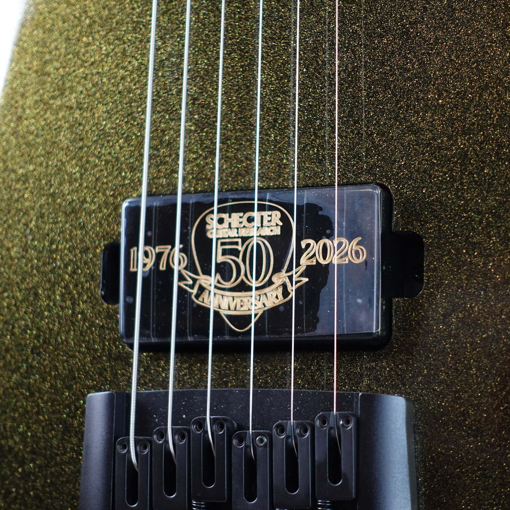 Schecter C-1 50th Anniversary Electric Guitar - 50th Gold Burst