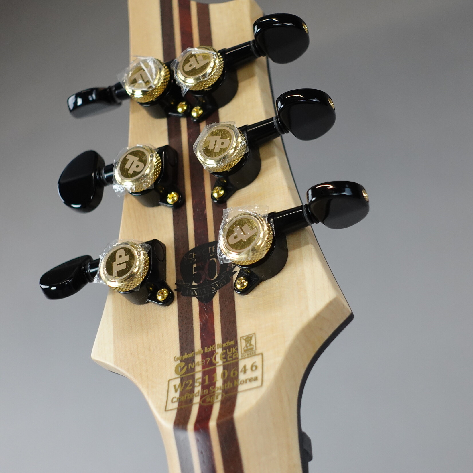 Schecter C-1 50th Anniversary Electric Guitar - 50th Gold Burst