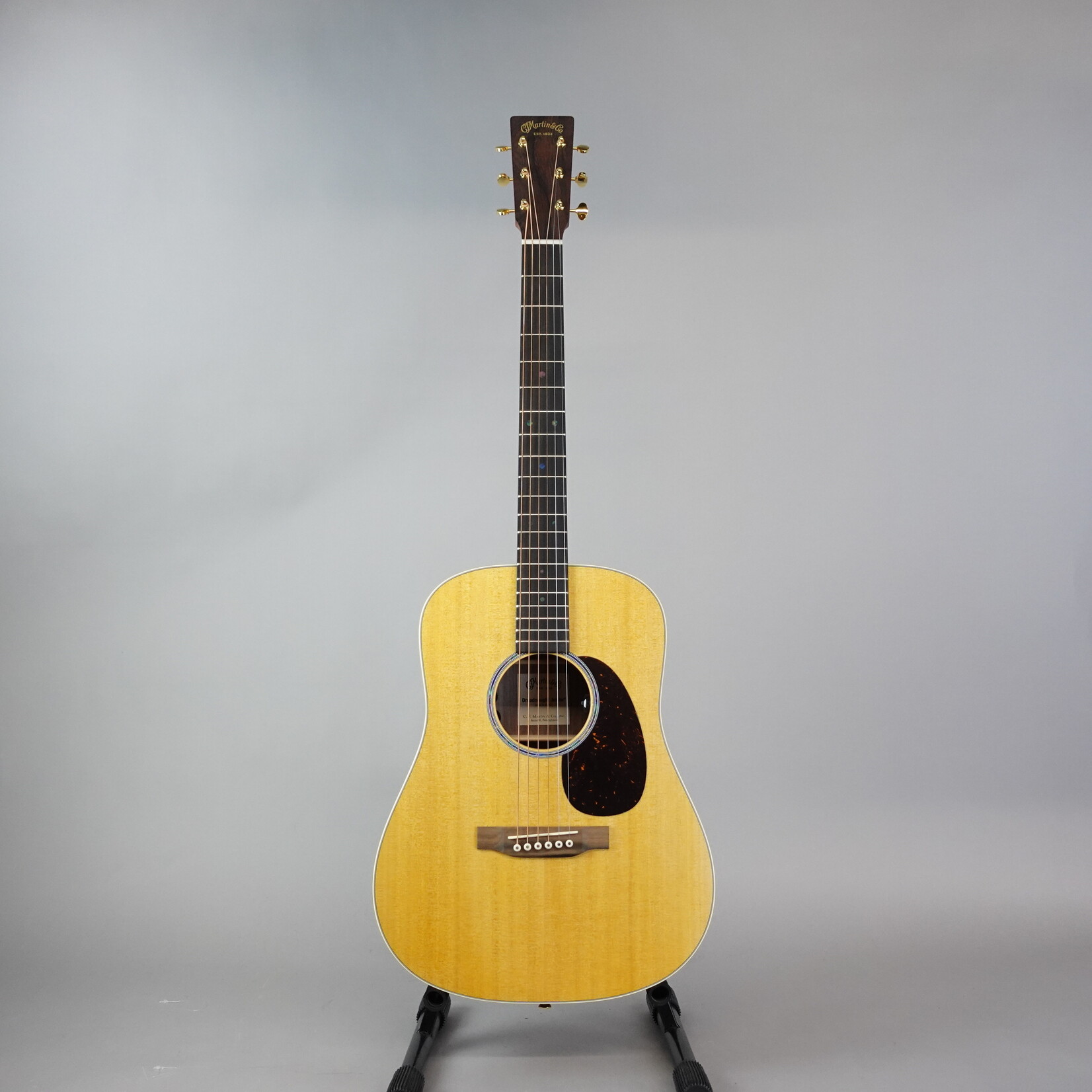 Martin D Jr E Junior Series Acoustic-Electric Guitar W/Gig Bag - Satin Walnut