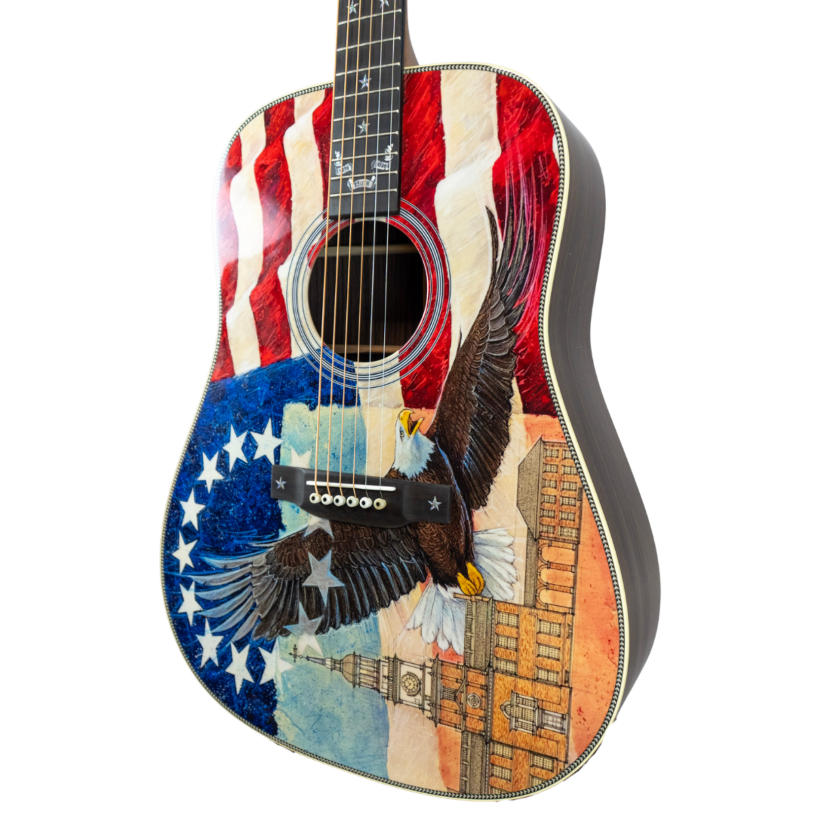 PRE-ORDER Martin Semiquincentennial HD-28 W/Hardshell Case - America 250