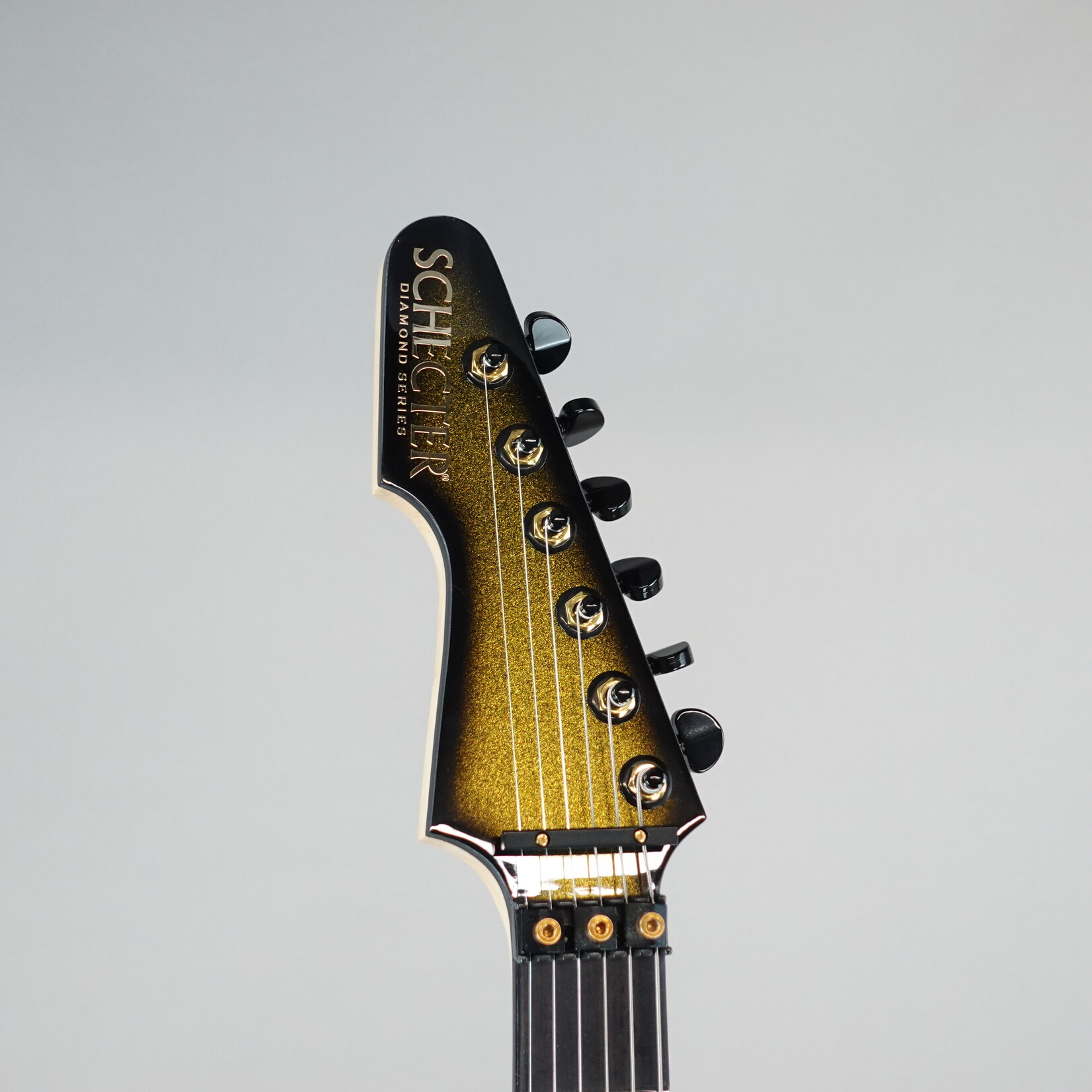 Schecter Avenger FR-S 50th Anniversary Left-Handed Electric Guitar - Gold Burst