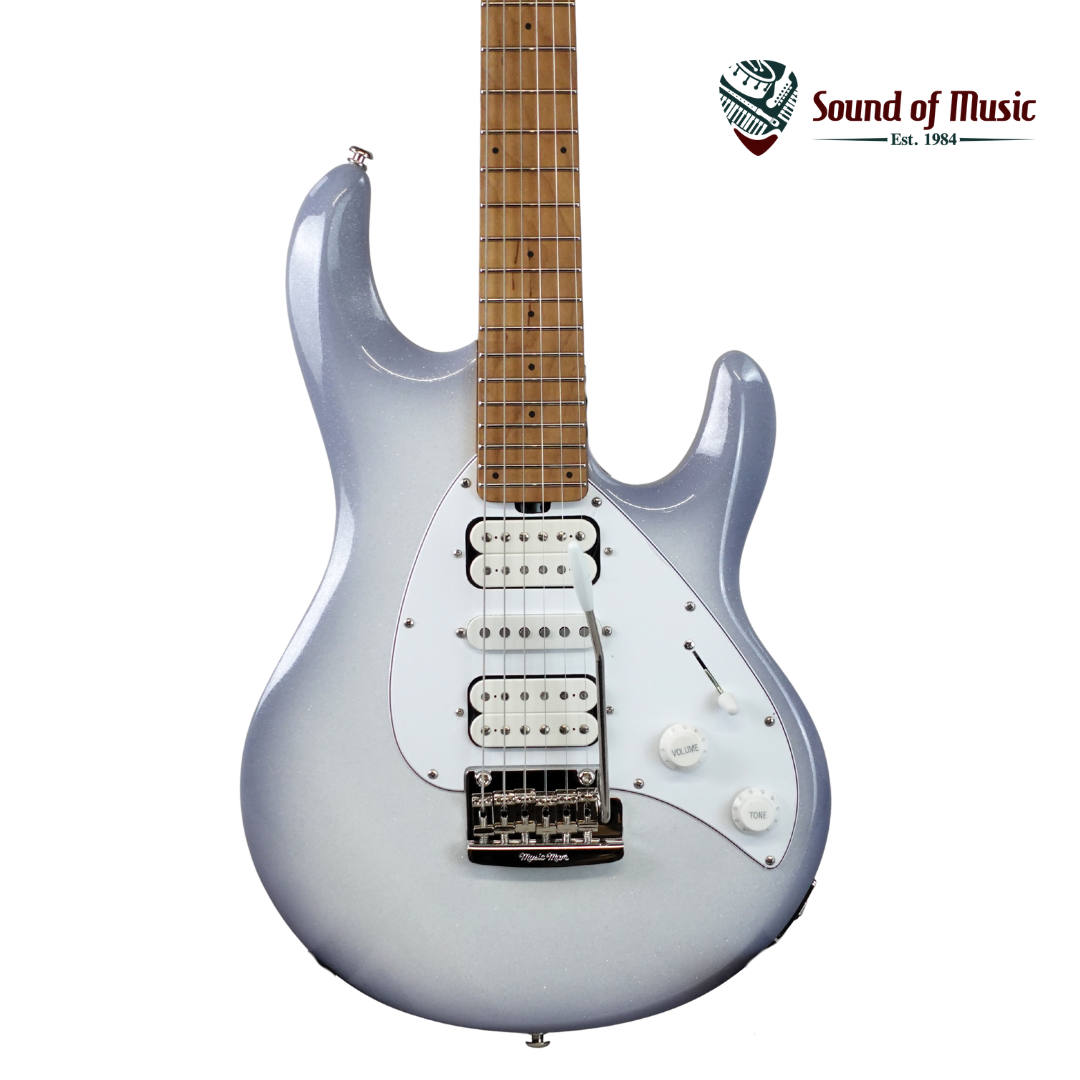 Ernie Ball Music Man HSH Silhouette Electric Guitar - Snowy Night