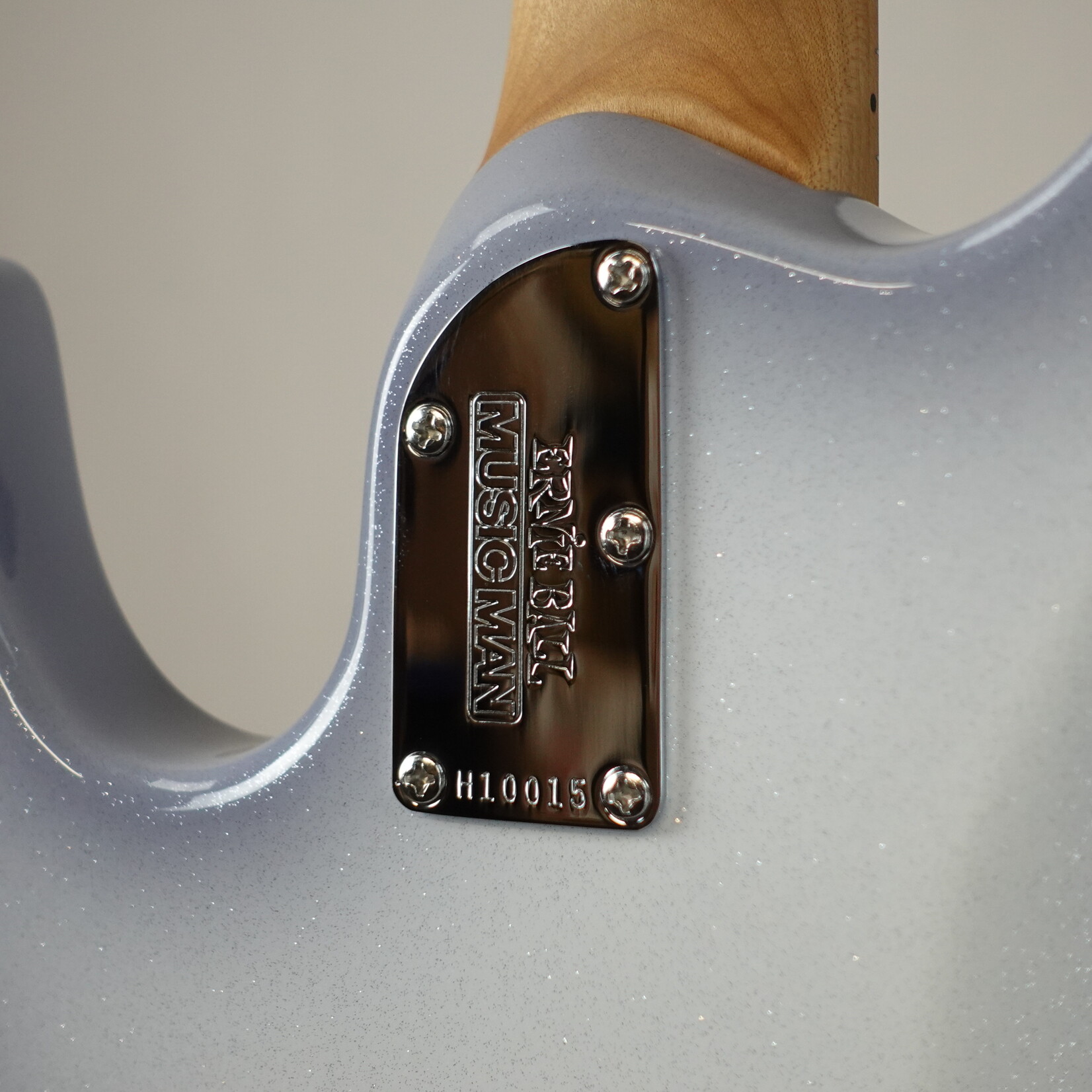 Ernie Ball Music Man HSH Silhouette Electric Guitar - Snowy Night