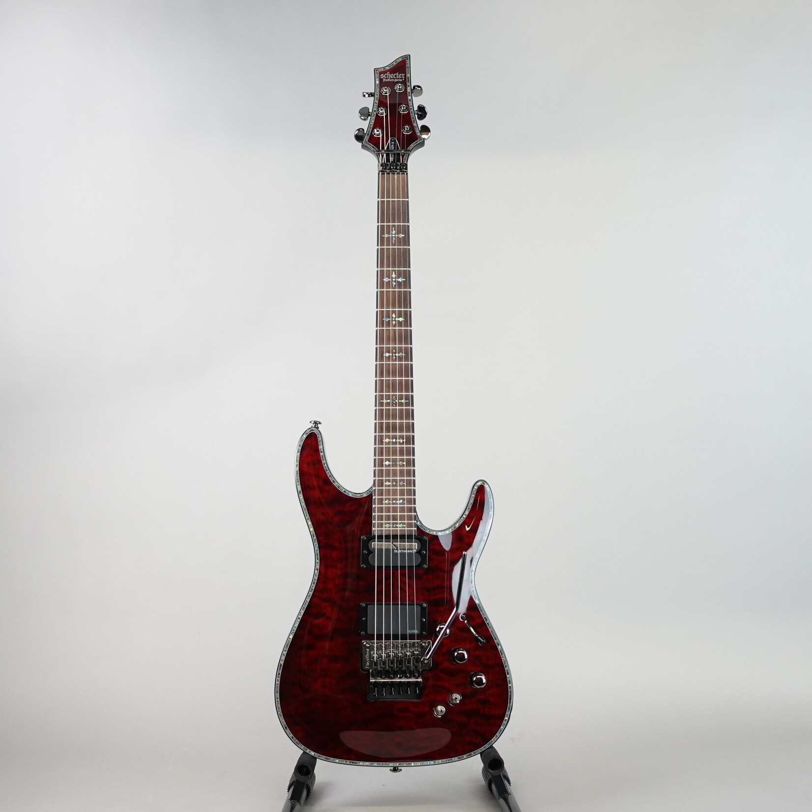 Schecter Hellraiser C-1 FR S Electric Guitar - Black Cherry (Used)