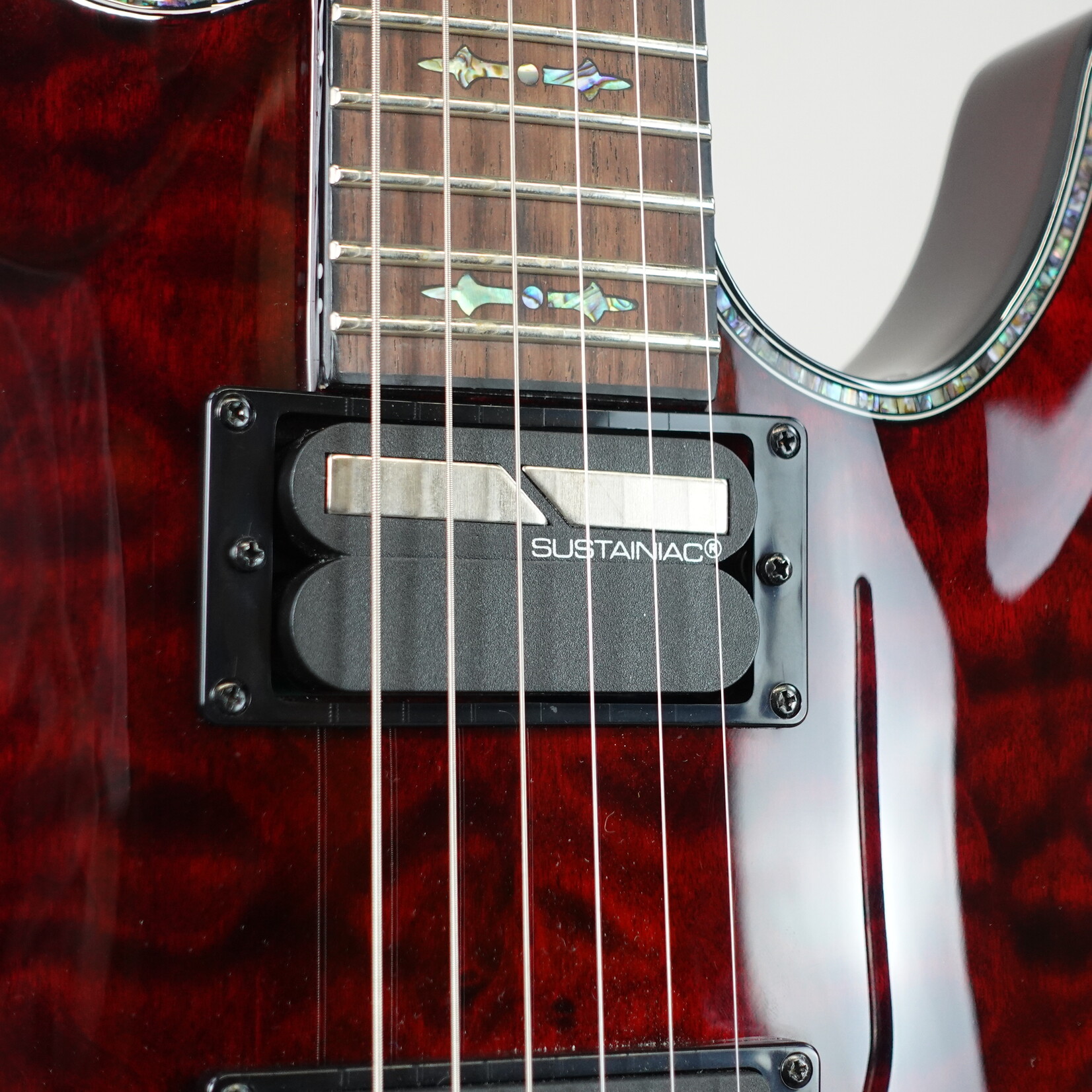 Schecter Hellraiser C-1 FR S Electric Guitar - Black Cherry (Used)