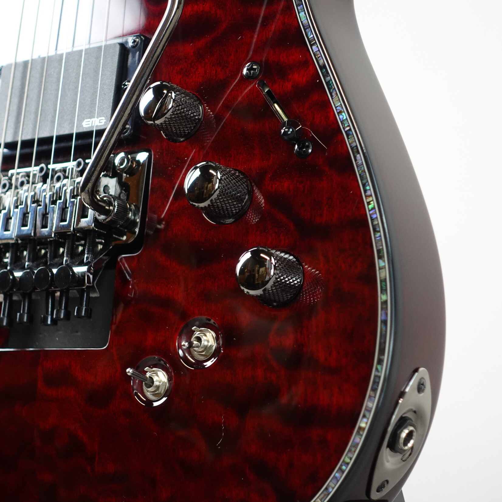 Schecter Hellraiser C-1 FR S Electric Guitar - Black Cherry (Used)
