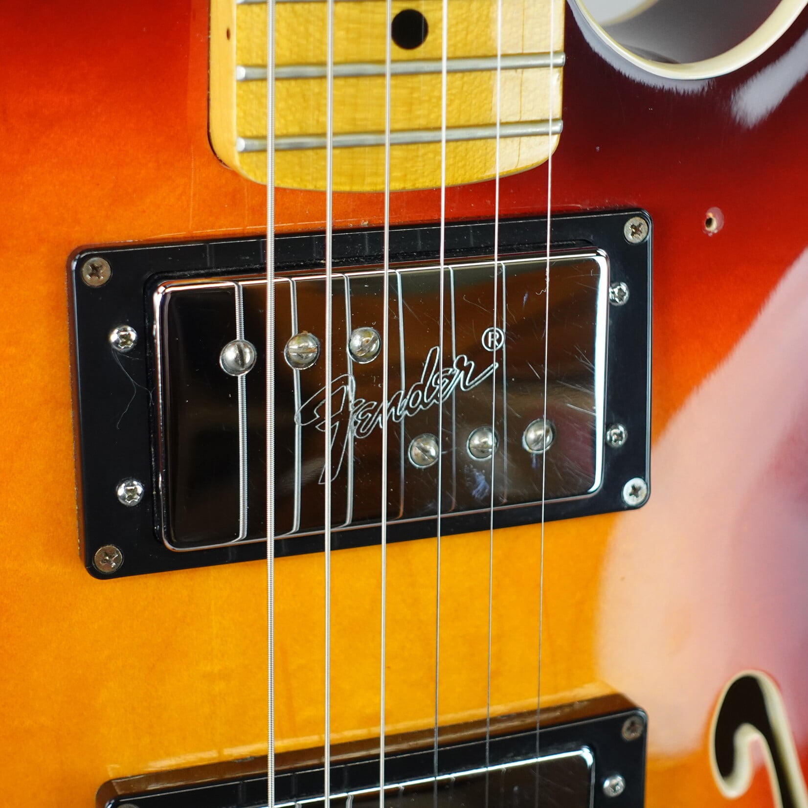 Fender Modern Player Starcaster, Maple Fingerboard - Aged Cherry Burst (Used)