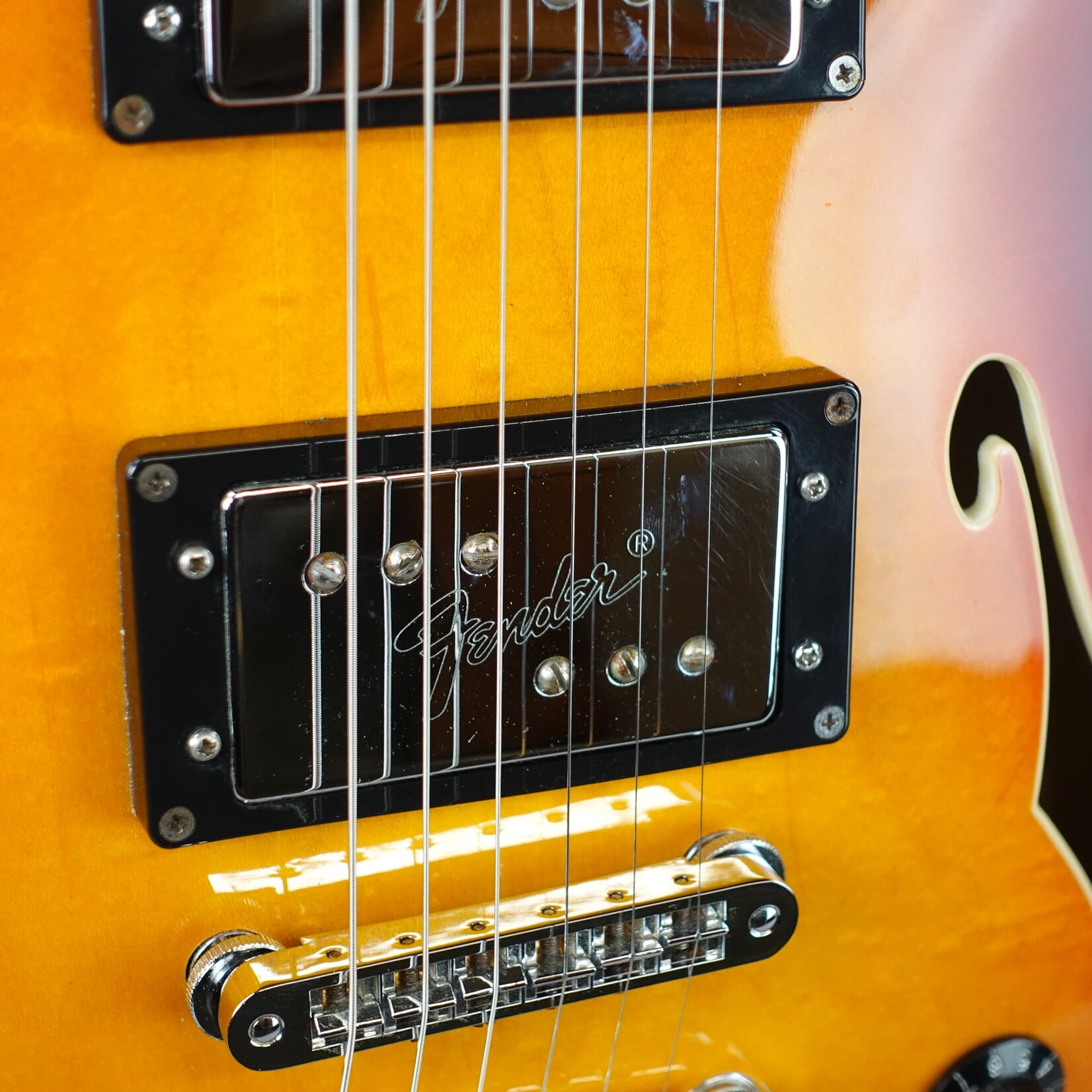 Fender Modern Player Starcaster, Maple Fingerboard - Aged Cherry Burst (Used)