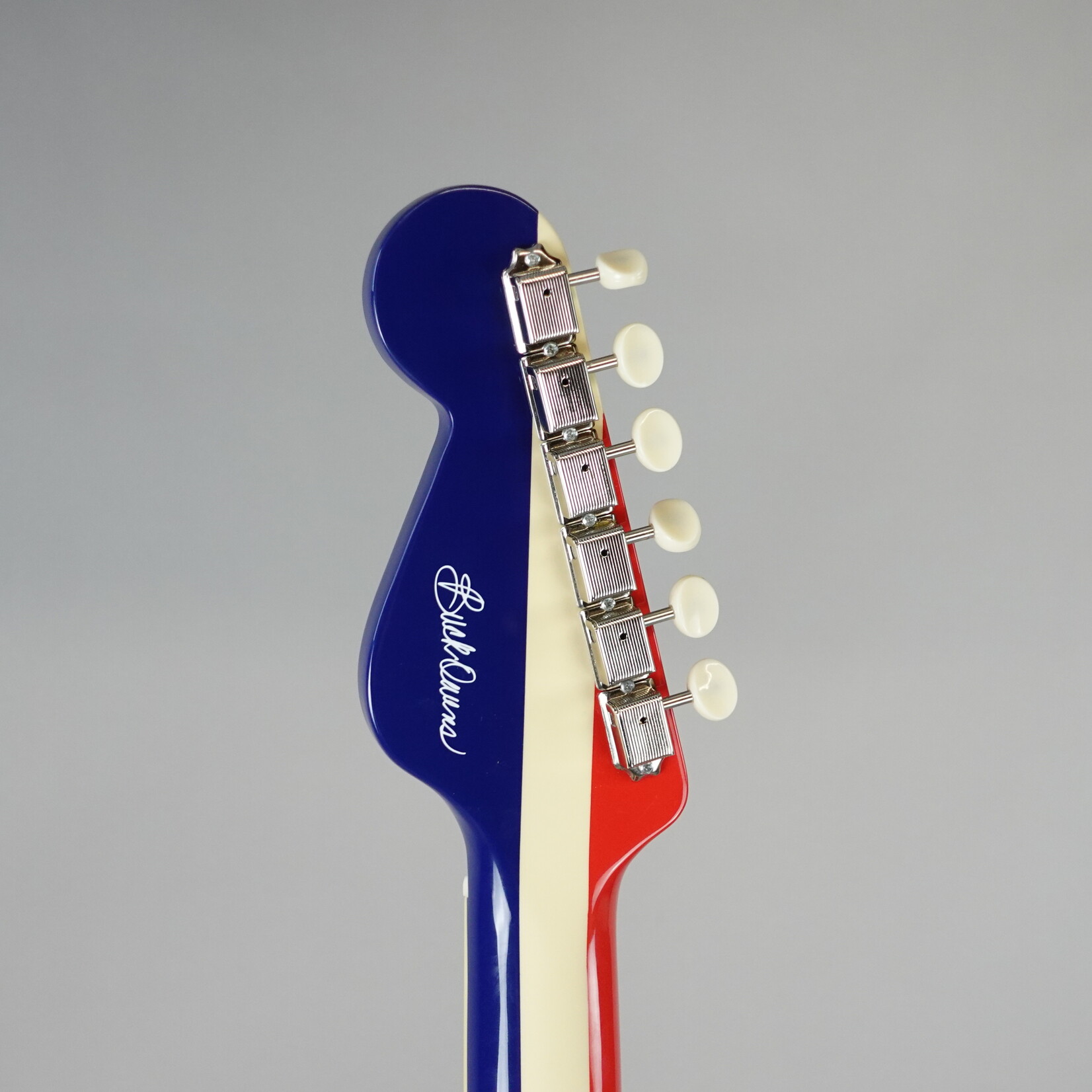 Fender Buck Owens Kingman Acoustic-Electric Guitar w/Case - Red White and Blue (Used)