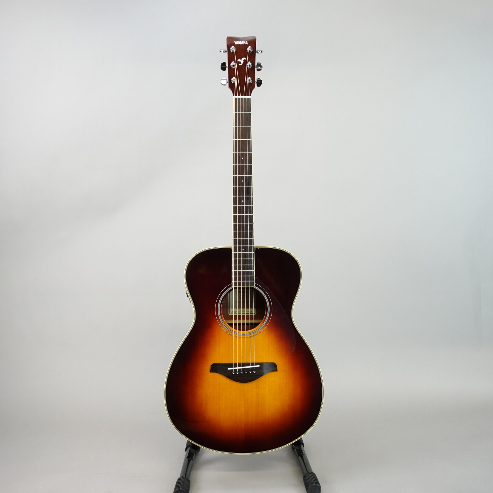 Yamaha FS-TA TransAcoustic Concert Acoustic-Electric Guitar - Brown Sunburst (Used)