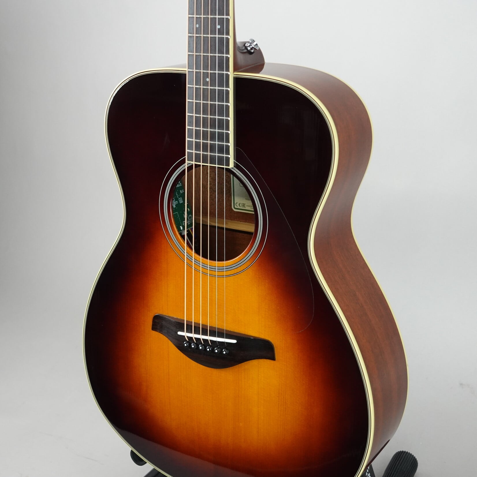 Yamaha FS-TA TransAcoustic Concert Acoustic-Electric Guitar - Brown Sunburst (Used)